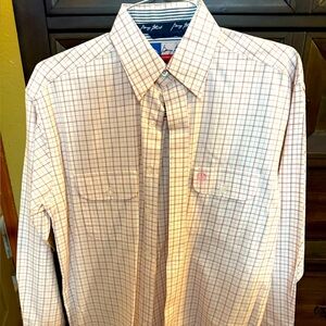 George Strait Men's Checkered Shirt